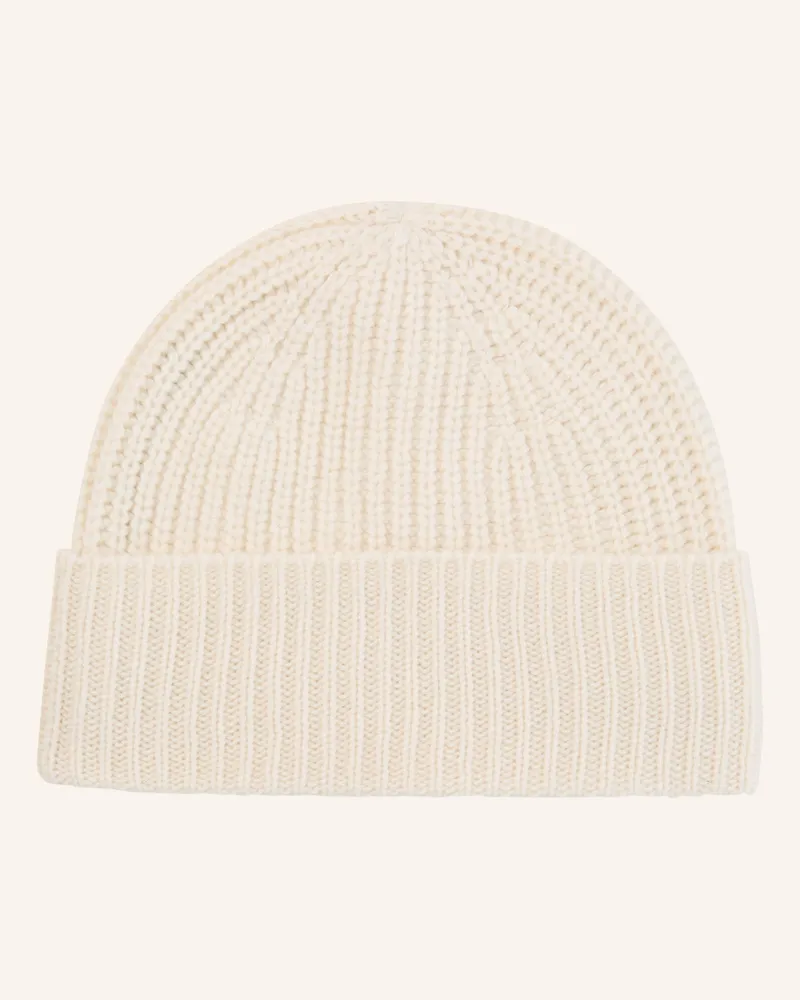 windsor. Cashmere-Mütze weiss Ecru