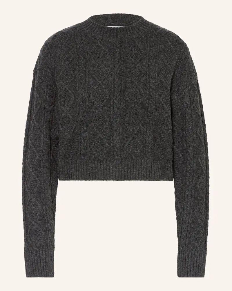Samsøe & Samsøe Pullover ELIETTE Dunkelgrau