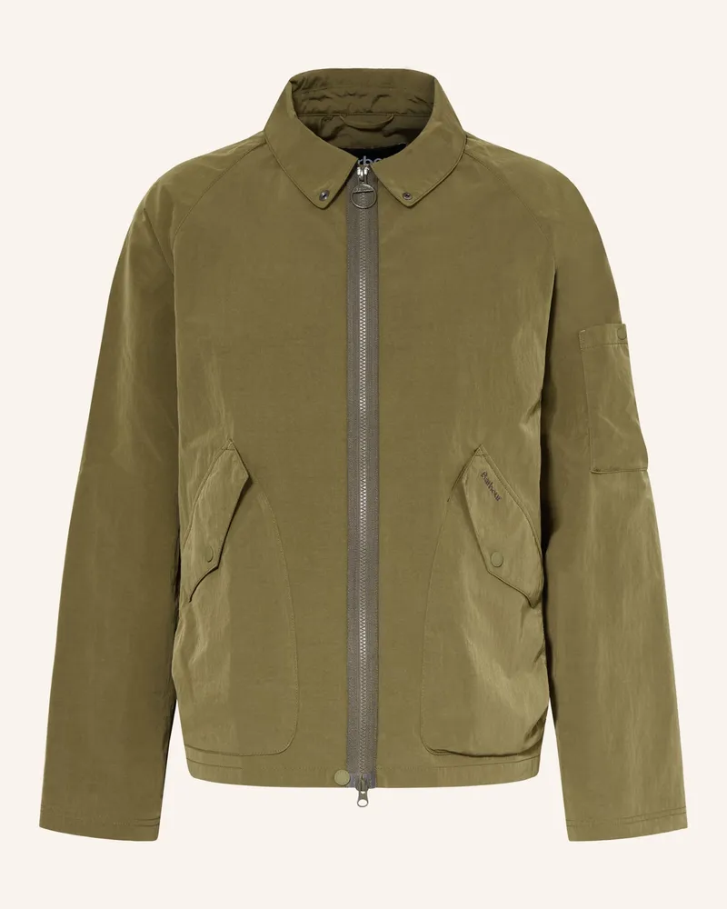 Barbour Jacke gruen Khaki