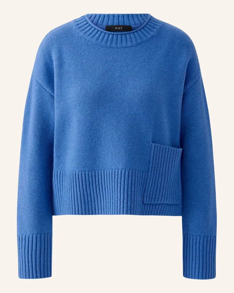 Oui  Pullover Blau