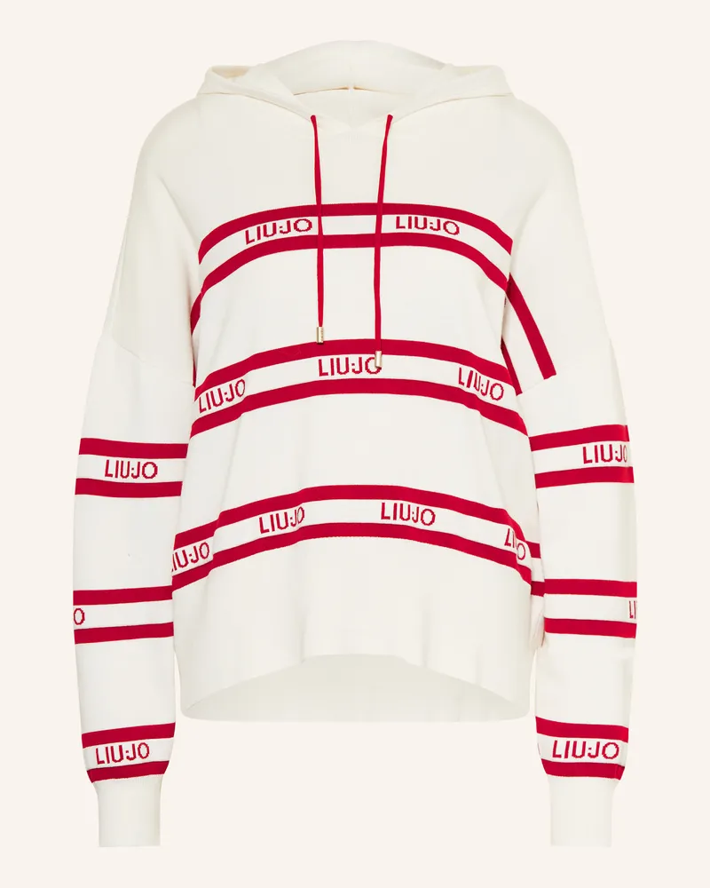 Liu Jo Strick-Hoodie Rot