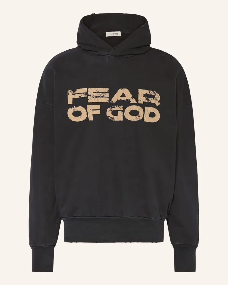 Fear of God Hoodie Schwarz