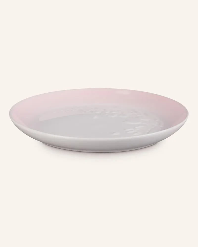 Le Creuset Speiseteller Jardin rosa Shell