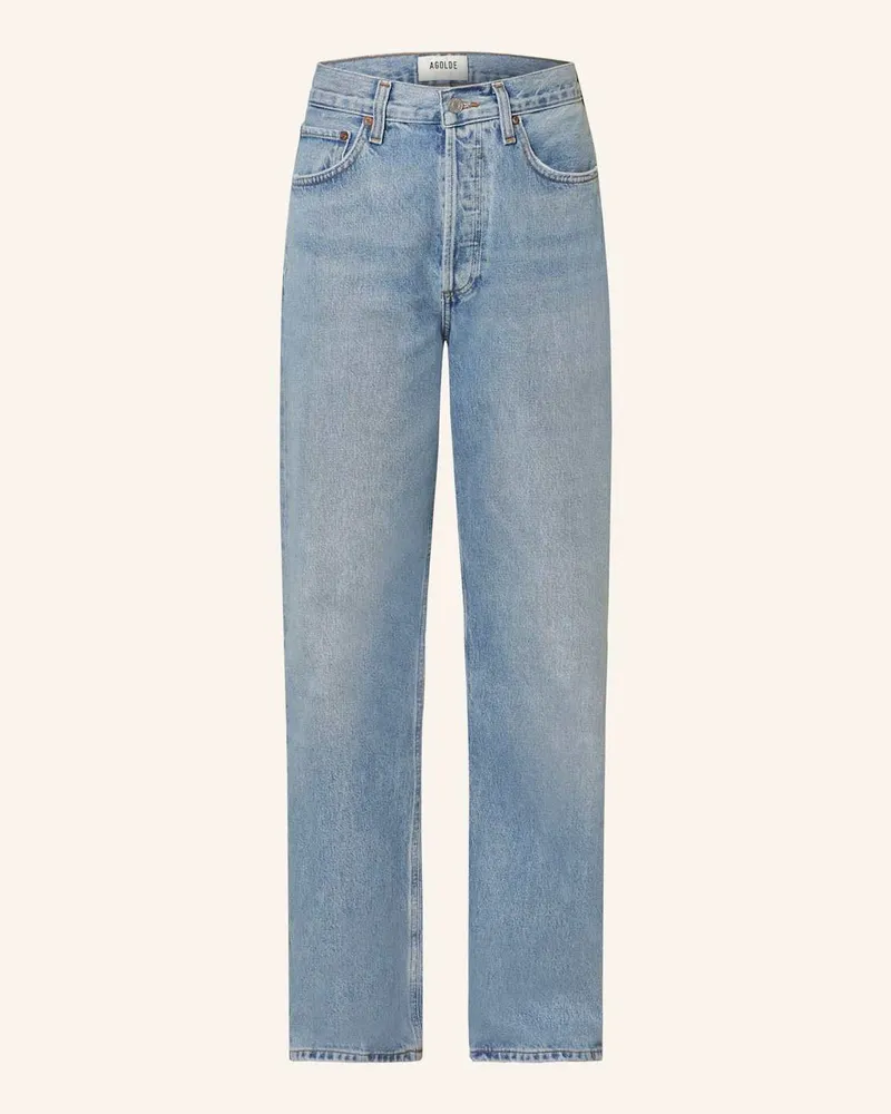 AGOLDE Straight Jeans KELLY Blau