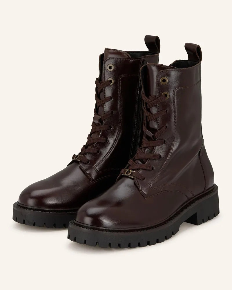 Marc O'Polo Schnürstiefel PHIA 15A Dunkelrot