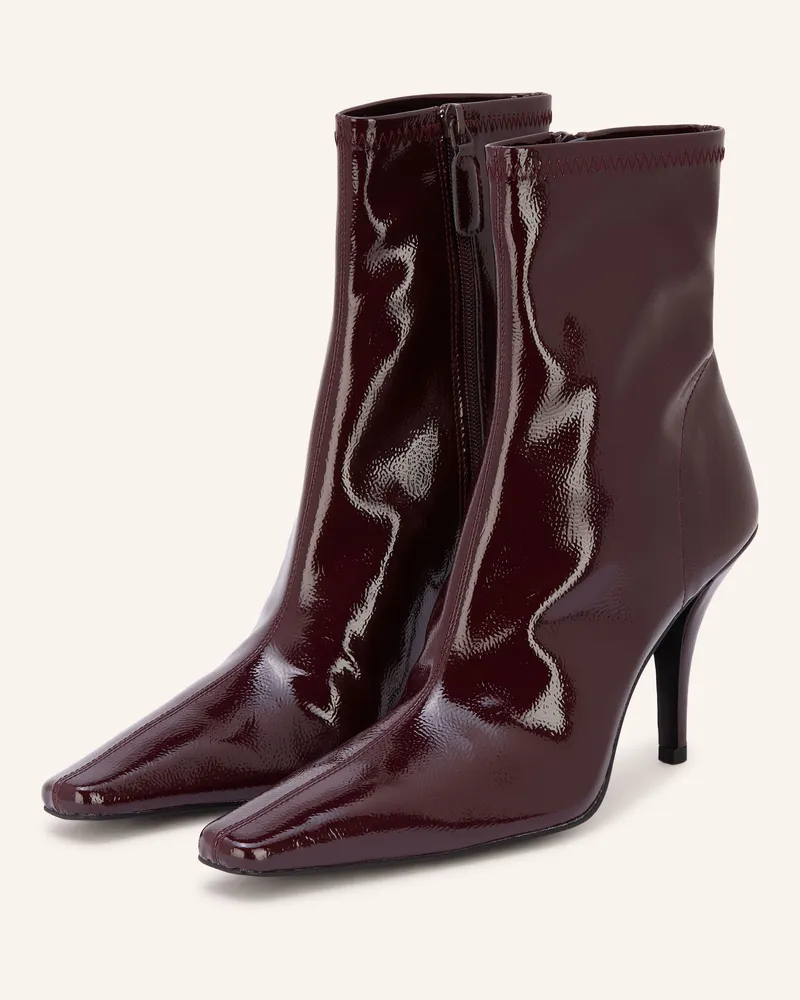 SENSO Lackstiefeletten Odelia I rot Dunkelrot
