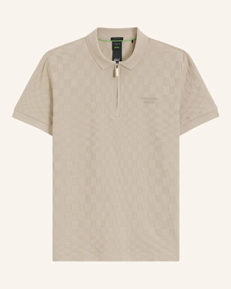 HUGO BOSS Jersey-Poloshirt icons70 Regular Fit beige Beige