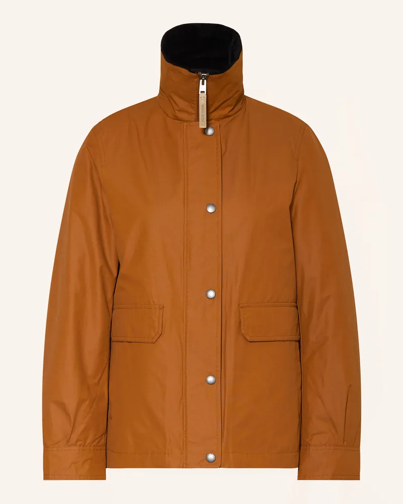 Woolrich Fieldjacket braun Cognac