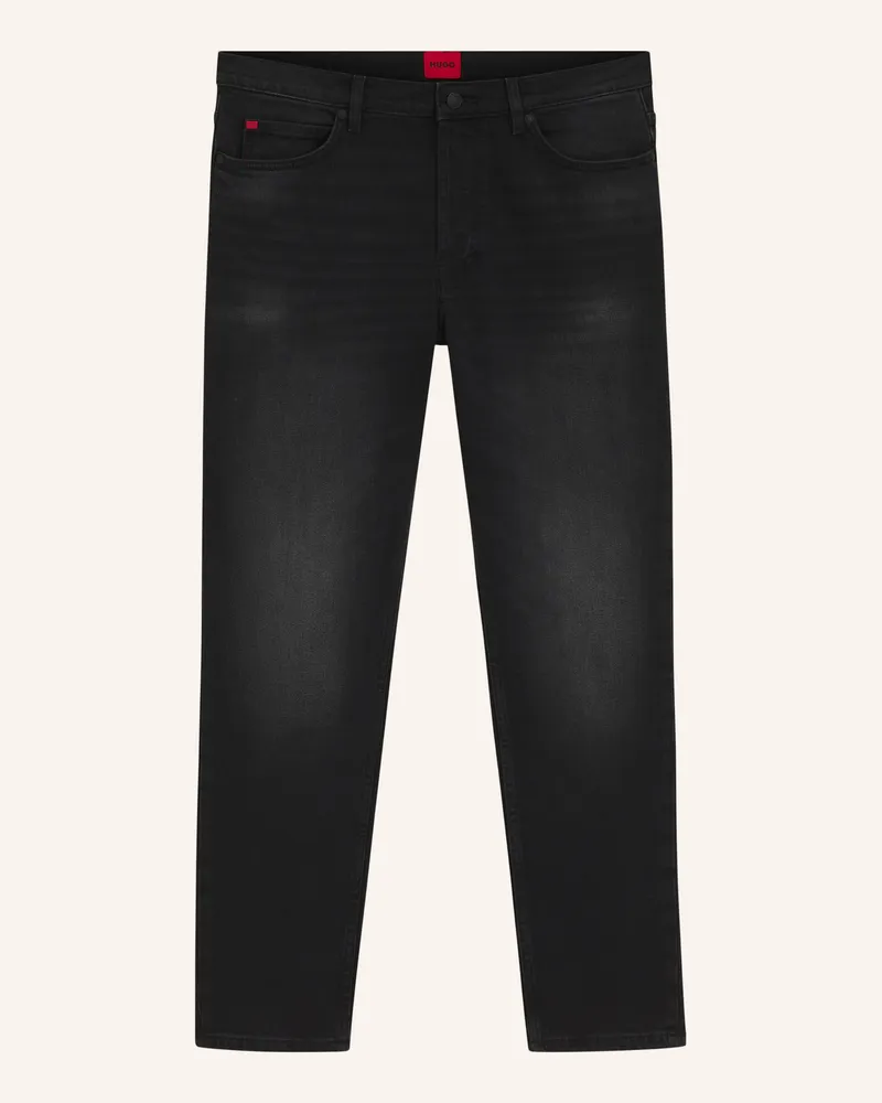 HUGO BOSS Jeans Hugo 634 Tapered Fit schwarz Schwarz