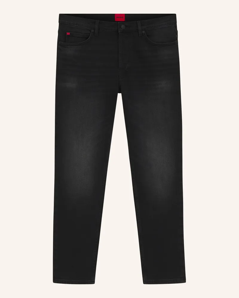 HUGO BOSS Jeans Hugo 634 Tapered Fit schwarz Schwarz