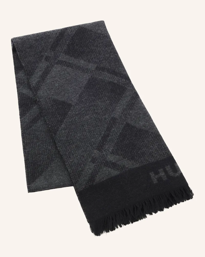 HUGO BOSS Gewebter Schal CORSY_40*180 Schwarz