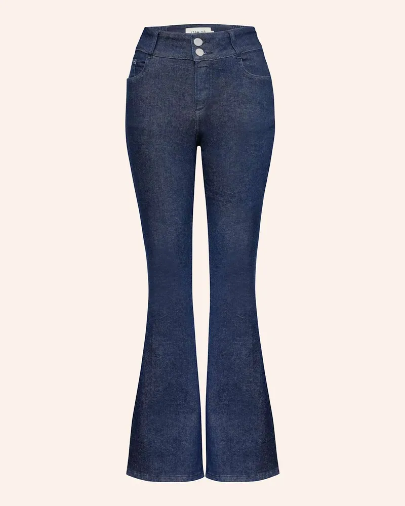 ITEM m6 Flared Jeans HIGH RISE DENIM Blau