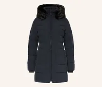 Steppmantel BELVITESSE LONG mit DUPONT™ SORONA®-Isolierung und abnehmbarem Kunstpelz