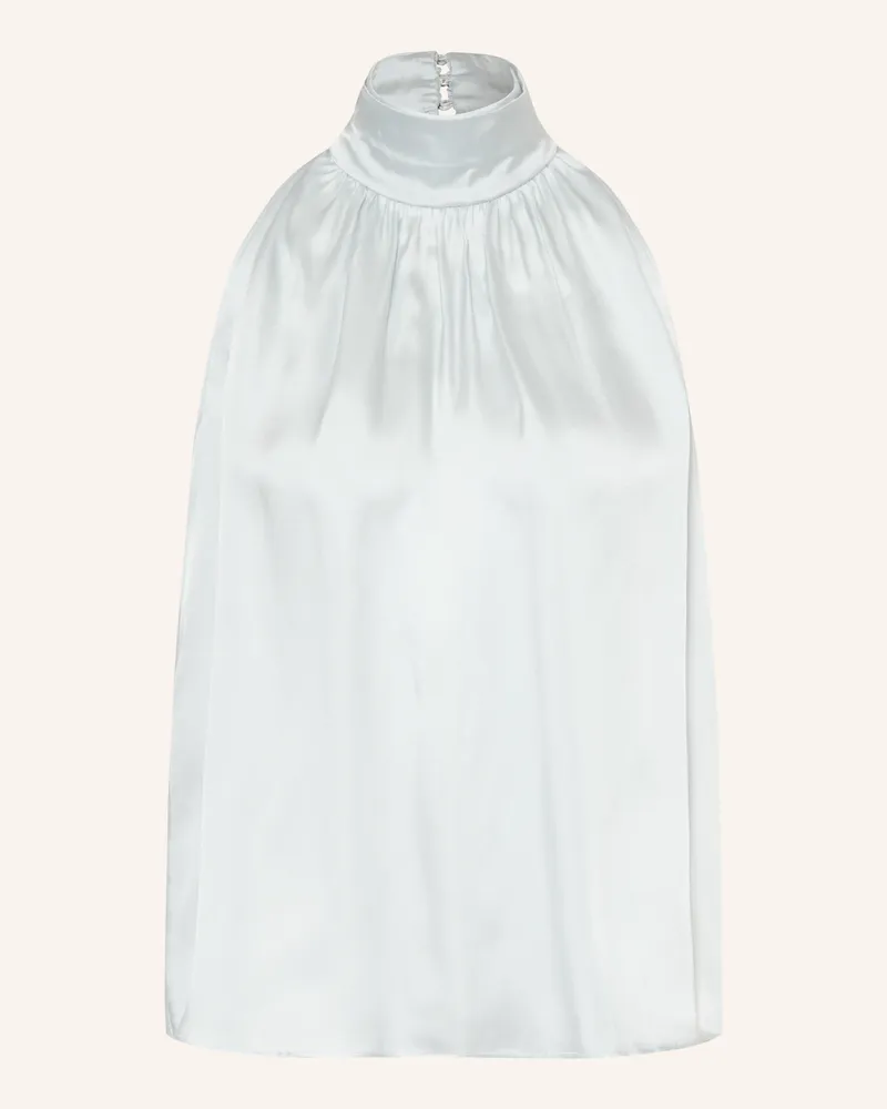 Anine Bing Top Marie Mit Seide blau Hellblau