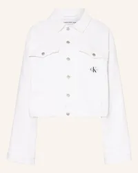 Calvin Klein Jeansjacke Weiss