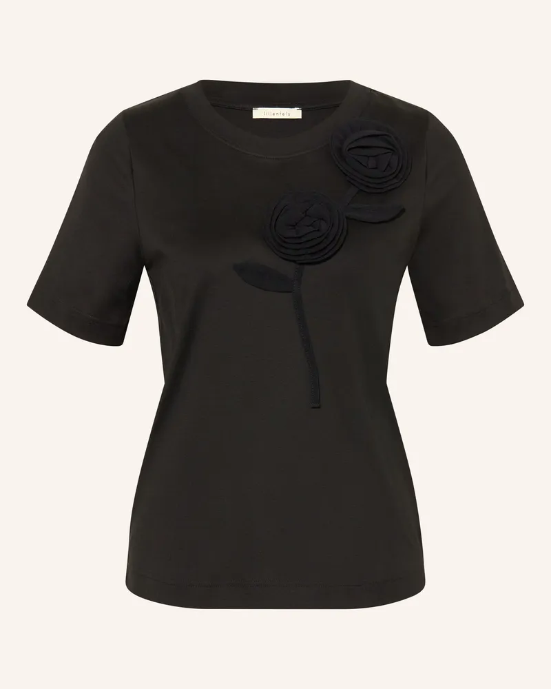 lilienfels T-Shirt schwarz Schwarz