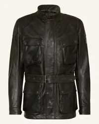 Belstaff Lederjacke LEGACY TRIALMASTER PANTHER Gruen