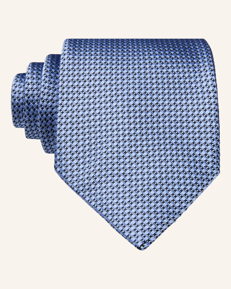Ermenegildo Zegna Krawatte blau Hellblau