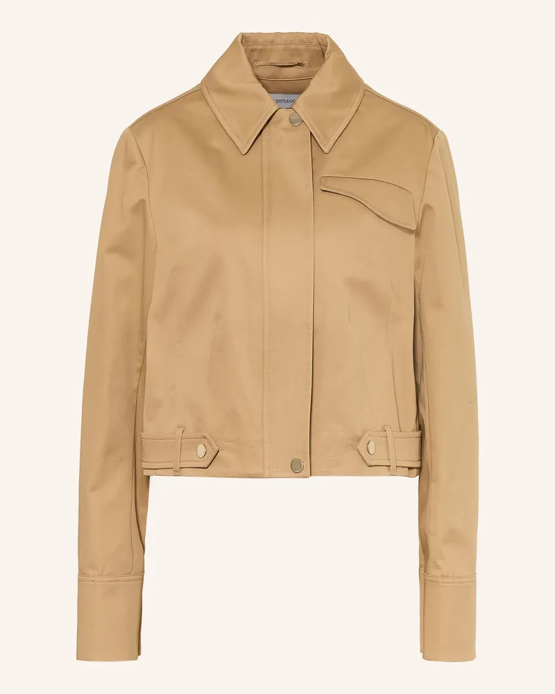 SPORTMAX Jacke Finanza braun Camel