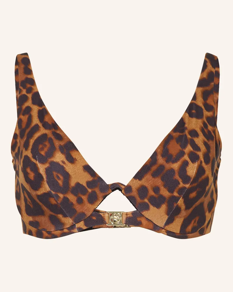 Chantelle Bügel-Bikini-Top SAUVAGE Hellbraun