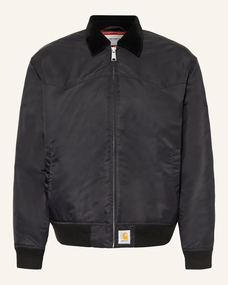 Carhartt WIP Blouson SANTA FE Schwarz