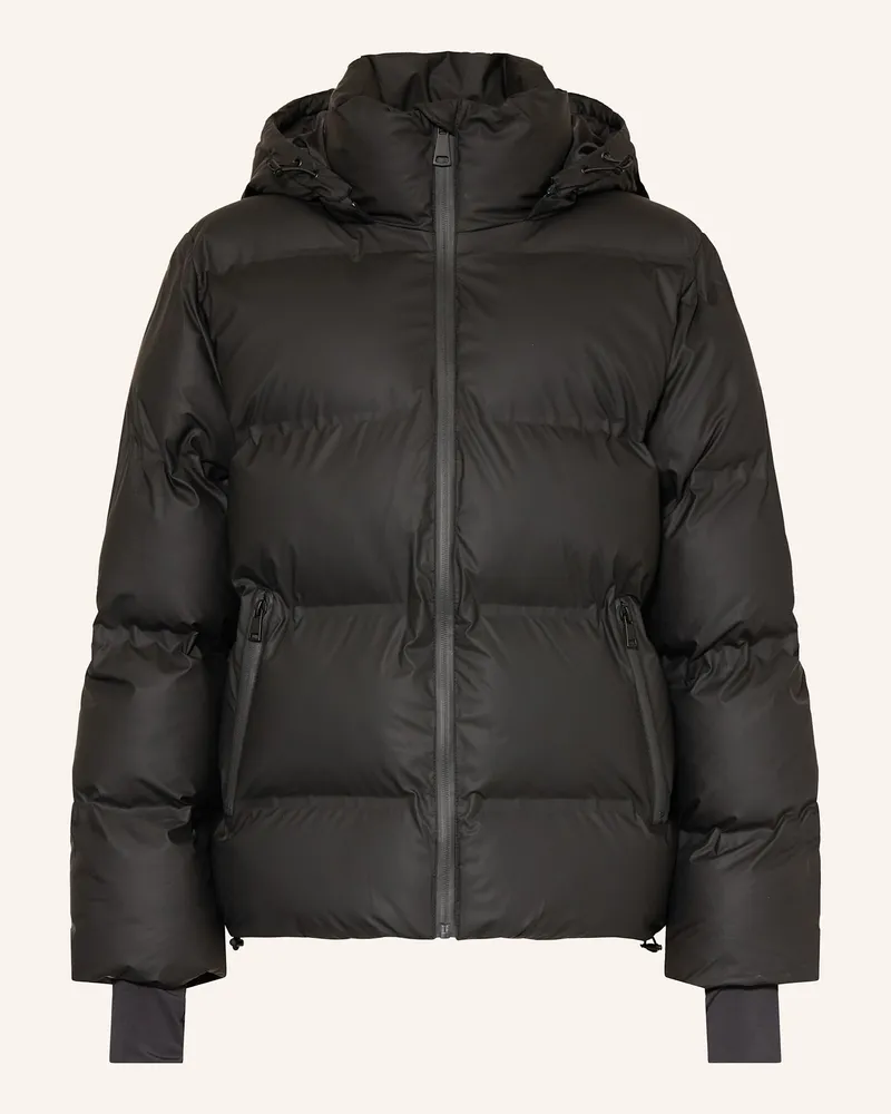 Neo Noir Steppjacke schwarz Schwarz