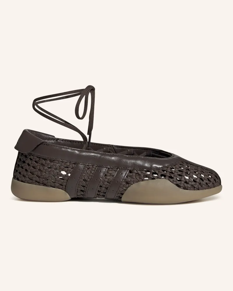 adidas Ballerinas Taekwondo Mei Ballet braun Dunkelbraun