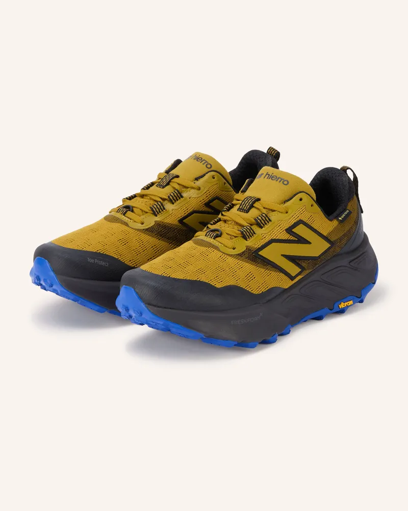 New Balance Trailrunning-Schuhe Hierro v9 Gtx gruen Dunkelgelb