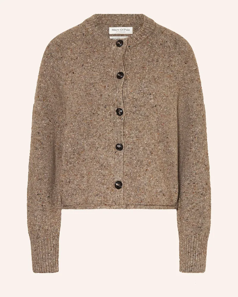 Marc O'Polo Strickjacke Braun