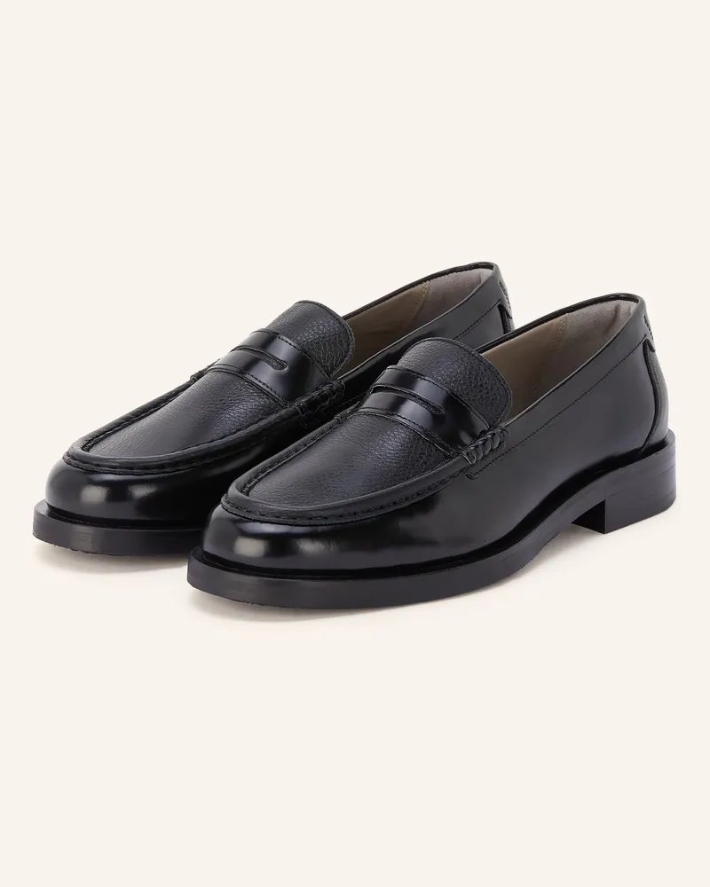 AllSaints Penny-Loafer Bloom schwarz Schwarz