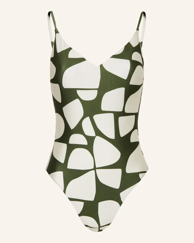 Mrs & HUGS Badeanzug Grün