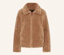 Teddyfell-Jacke