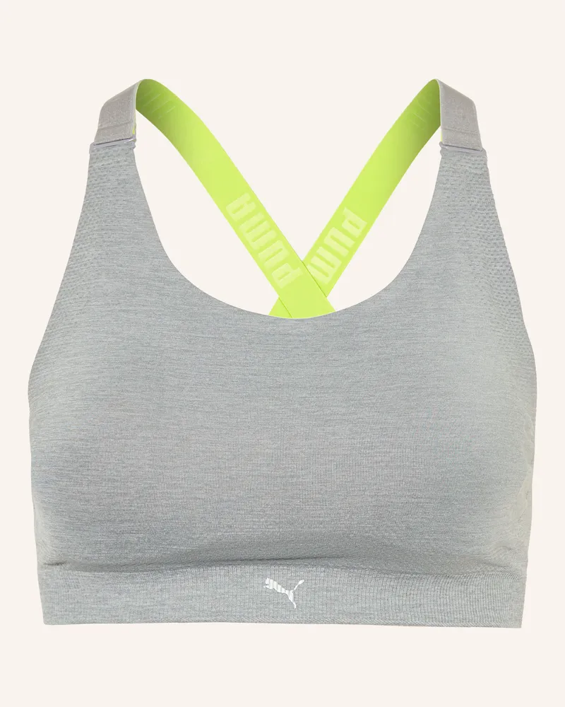 Puma Sport-Bh 3d Knit grau Grau