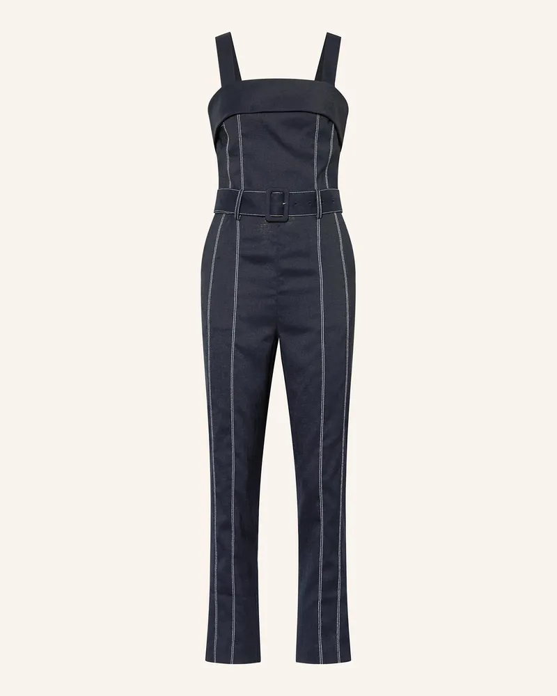 Reiss Jumpsuit blau Dunkelblau
