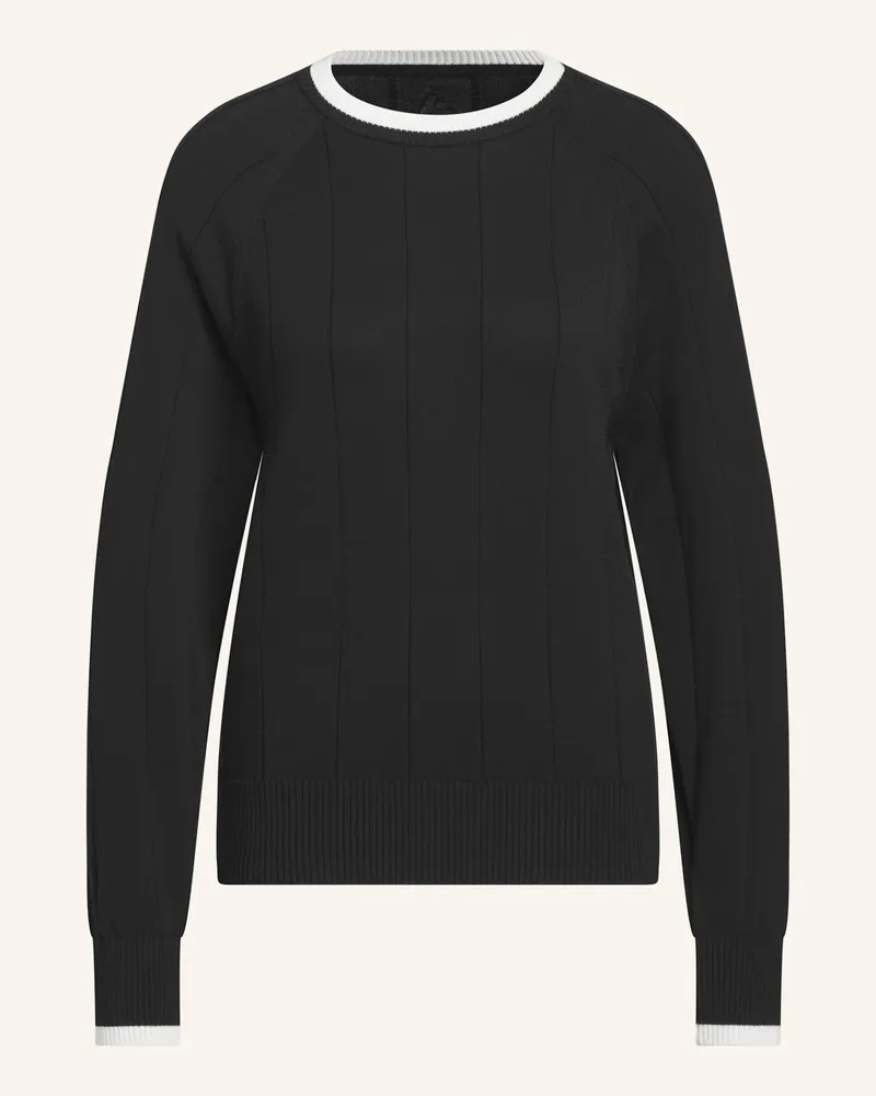 adidas ultimate365+ Strickpullover Mit Rundhalsausschnitt schwarz Schwarz