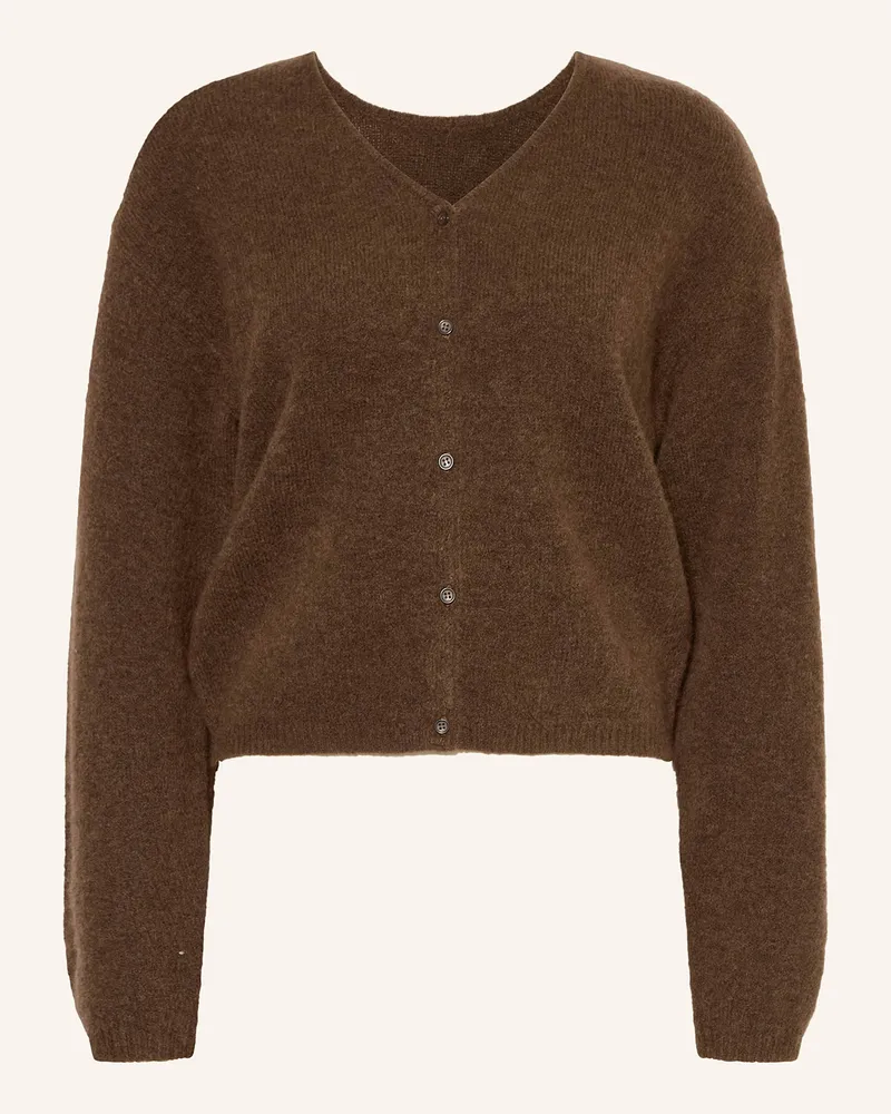 MOSS COPENHAGEN Strickjacke MSCHMILANIA HOPE Dunkelbraun