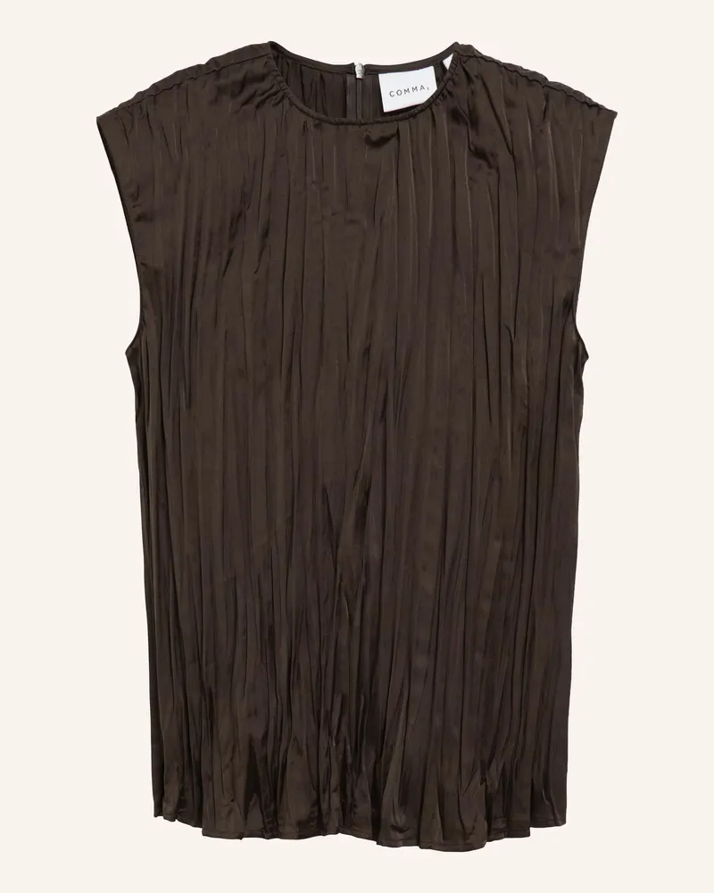 COMMA Bluse braun Braun