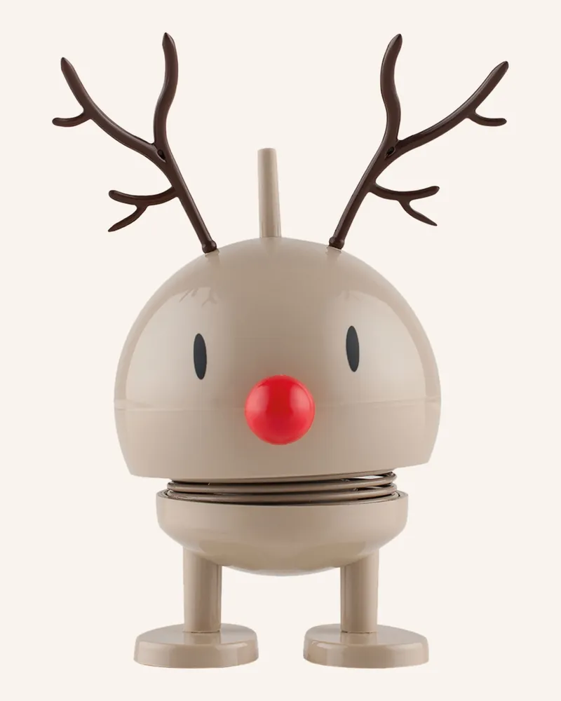 Hoptimist Dekofigur Reindeer Bumble S beige Taupe