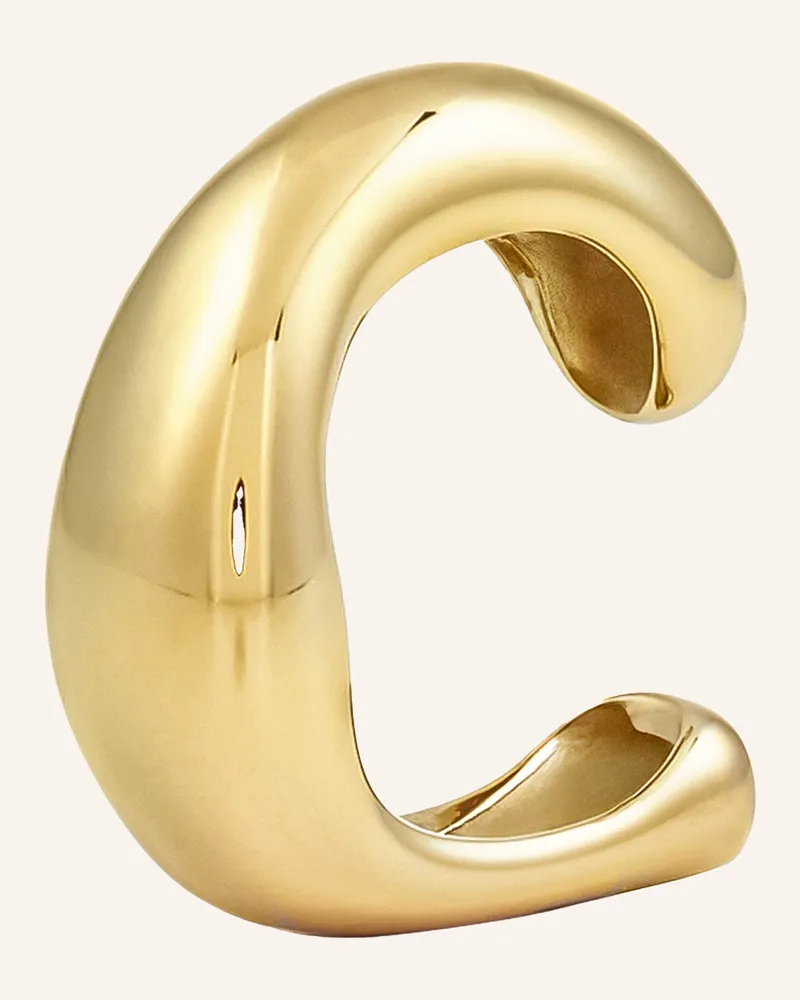 Copenhagen Creolen  aus  Edelstahl Gold