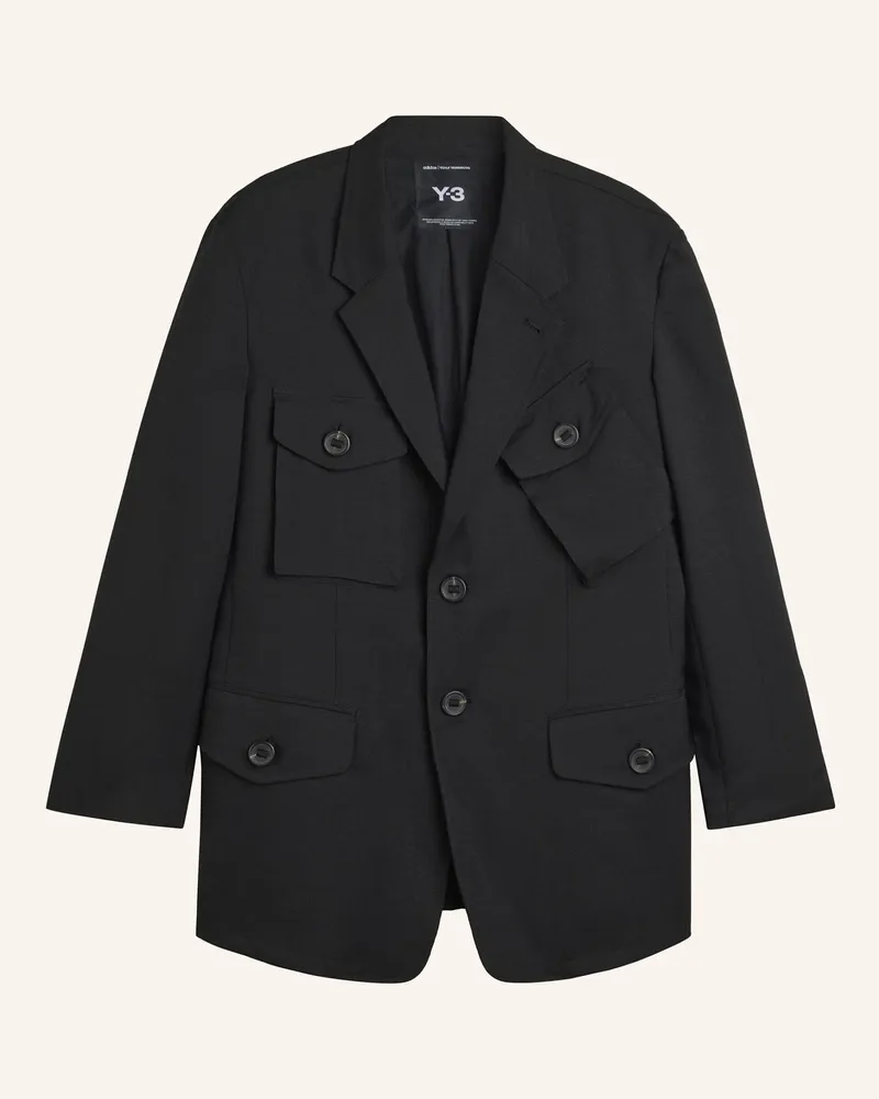 Y-3 Y-3 Sport Uniform Chore Jacke schwarz Schwarz