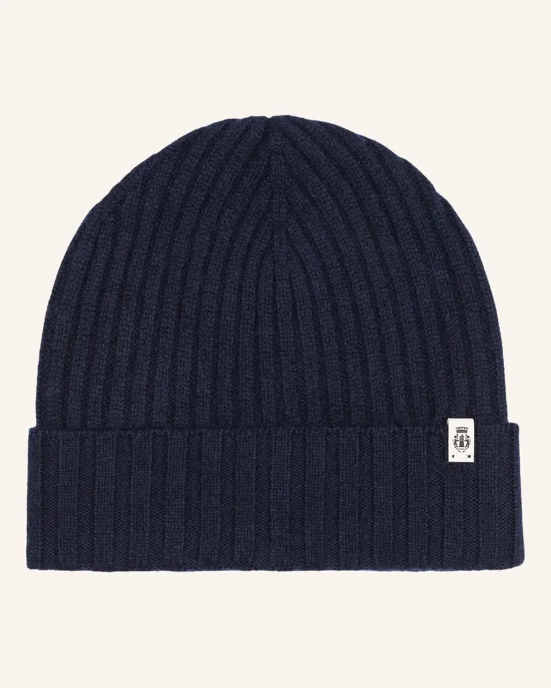 Roeckl Mütze Aus Kaschmir Business Cashmere blau Blau