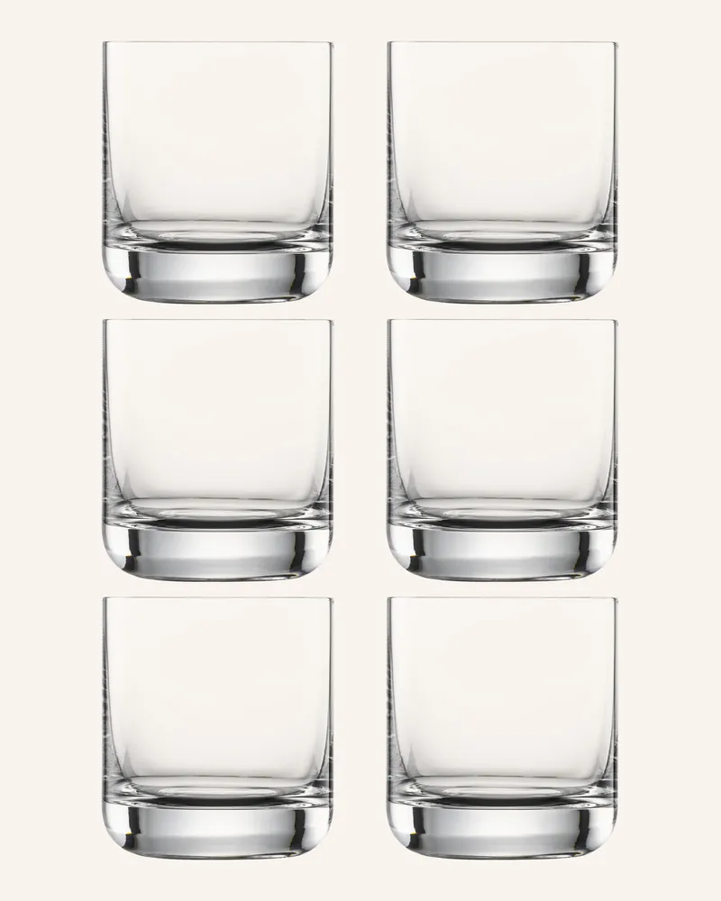Schott Zwiesel 6er-Set Whiskygläser Simple transparent Weiss