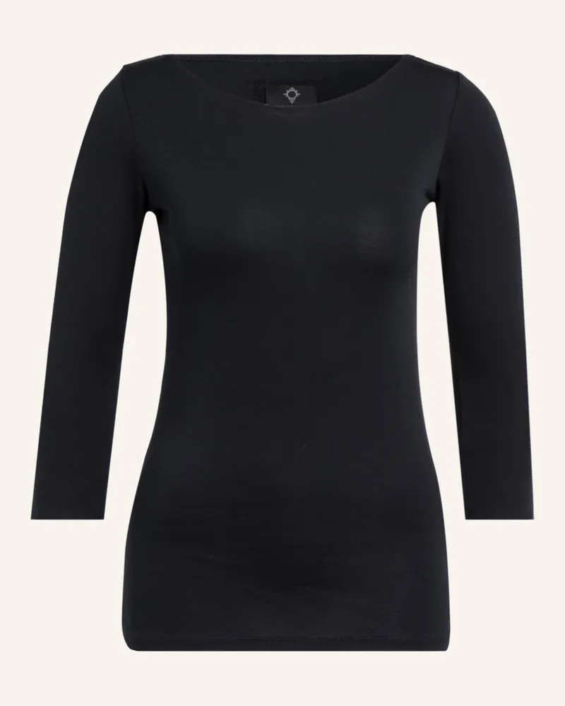 Boviva Shirt mit 3/4-Arm Dunkelblau
