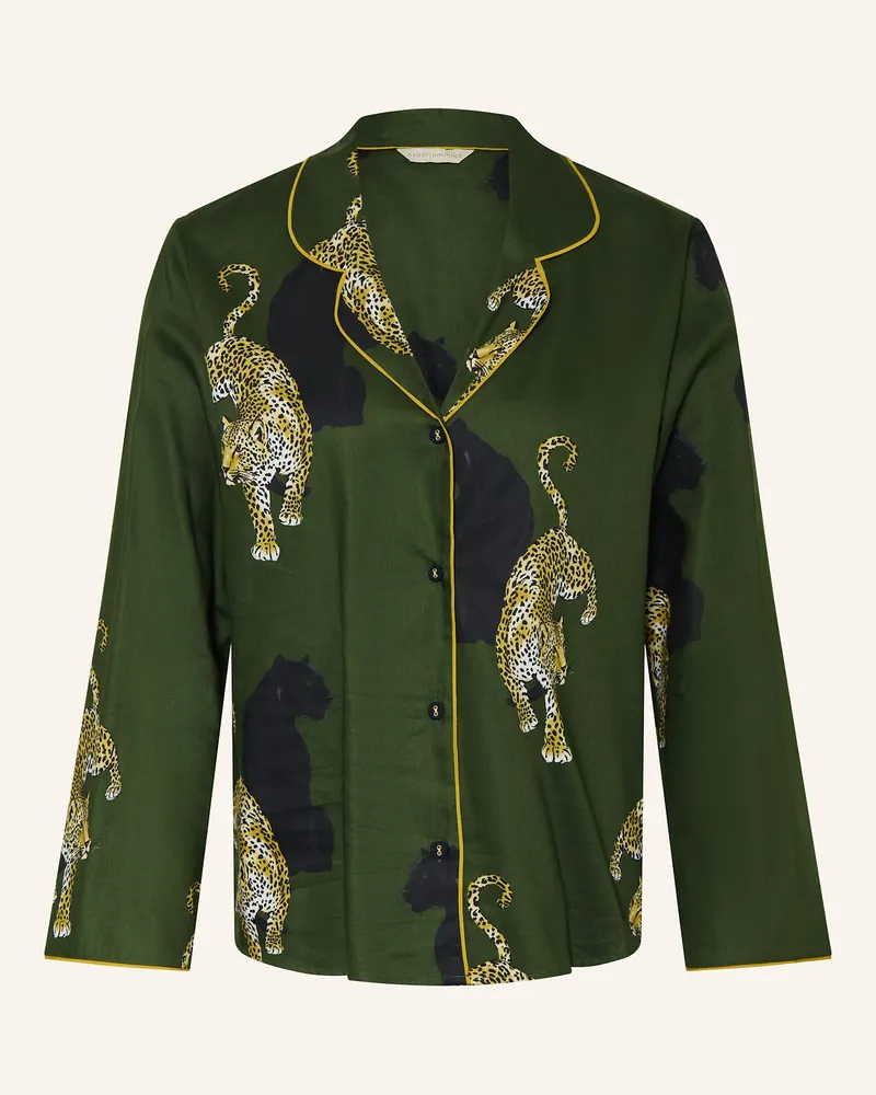 Cyberjammies Schlafshirt OLIVE Dunkelgrün