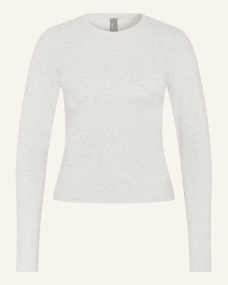 Sweaty Betty Longsleeve Essential Sculpt grau Hellgrau