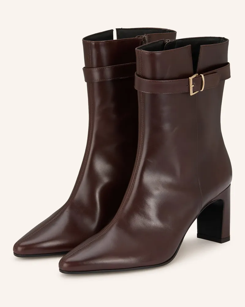 Claudie Pierlot Stiefeletten Dunkelbraun