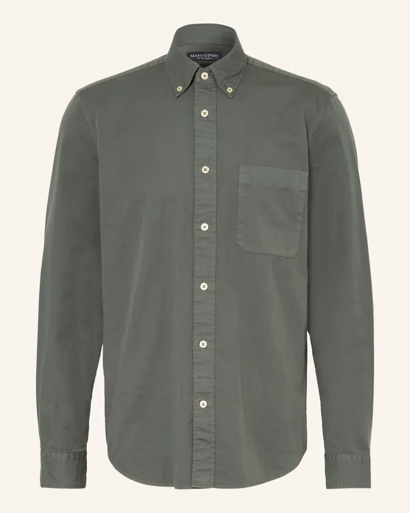 Marc O'Polo Hemd Regular Fit Khaki