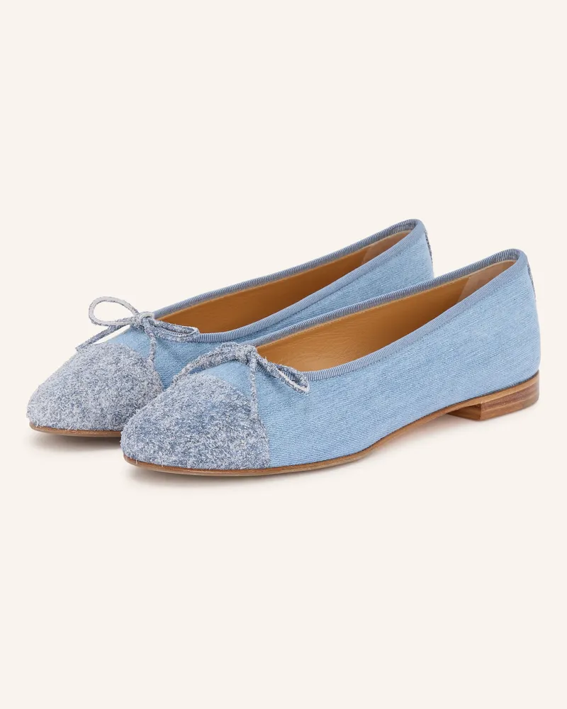 Unützer Ballerinas blau Hellblau
