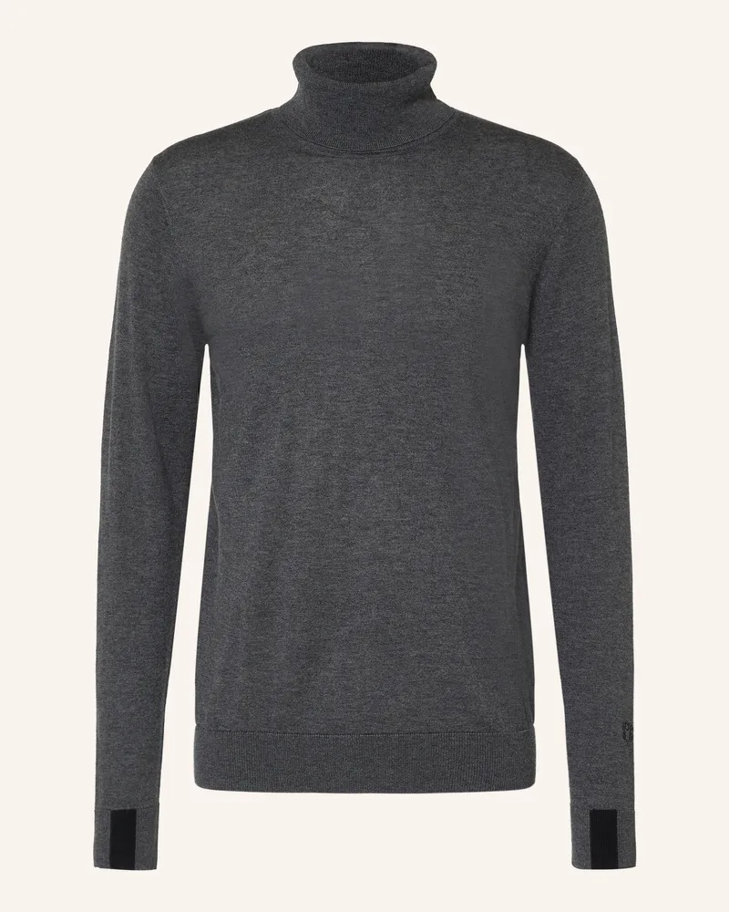 Mos Mosh Rollkragenpullover Mmgadam grau Dunkelgrau