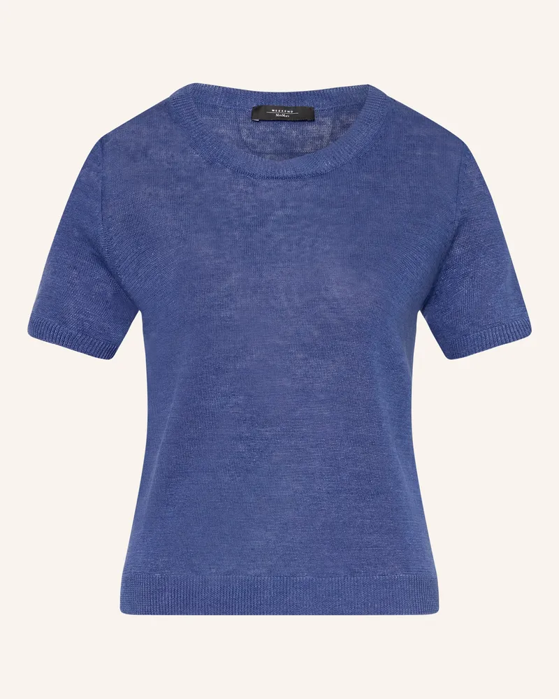 Max Mara Strickshirt Pancone blau Blau